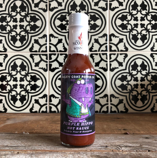 Angry Goat Pepper Company Purple Hippo Hot Sauce