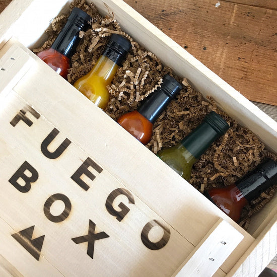 Fuego Mystery Hot Sauce Crate - 5 Surprise Sauces
