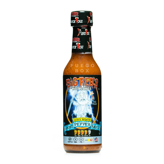 Big Red's God's Wrath Hot Sauce