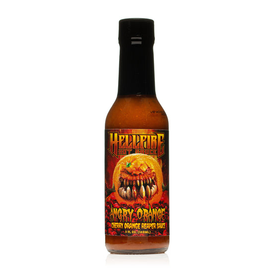 Hellfire Angry Orange Hot Sauce