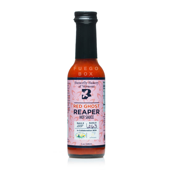 Butterfly Bakery Red Ghost Reaper Hot Sauce