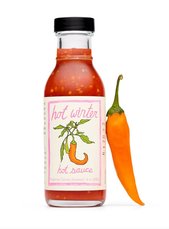 Hot Winter Bulgarian Carrot Hot Sauce