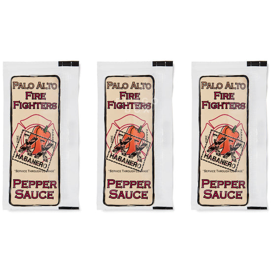 Palo Alto Firefighters Habanero Hot Sauce - 3 Packets