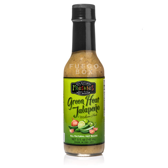 Freshies Green Heat Jalapeno Hot Sauce