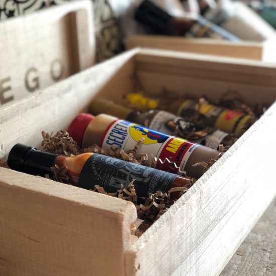 All-Star Crate - Hot Sauce Gift Set