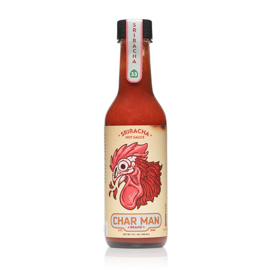 Char Man Sriracha Hot Sauce