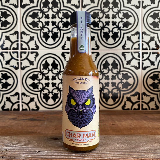 Char Man Picante Hot Sauce