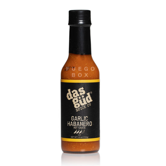 Das Gud Spice Co Garlic Habanero Hot Sauce