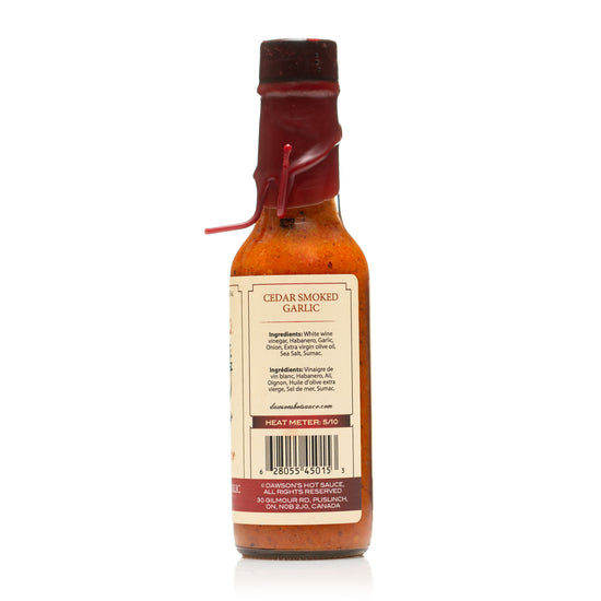 Dawson's Cedar Smoked Garlic Hot Sauce