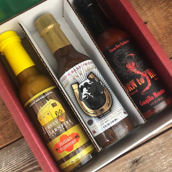 All-Fuego Exclusive 3-Bottle Hot Sauce Gift Set