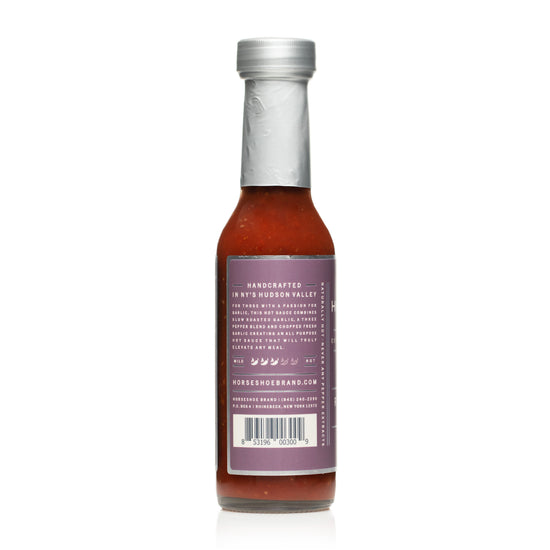Horseshoe Brand Roasted Garlic Hot Sauce