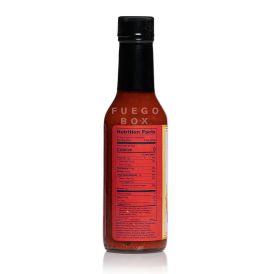 Hotter than El Love Burns Hot Sauce