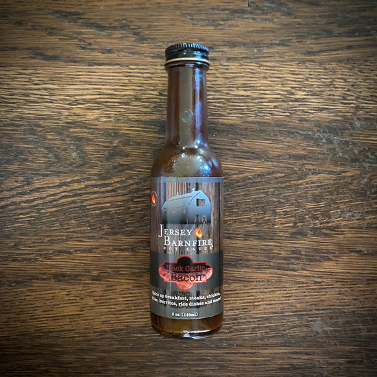 Jersey Barnfire Black Garlic Bacon Hot Sauce