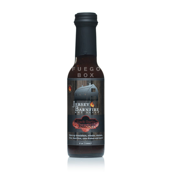 Jersey Barnfire Black Garlic Bacon Hot Sauce