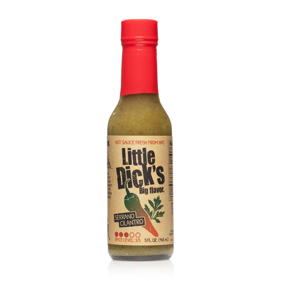 Little Dick's Serrano Cilantro Hot Sauce