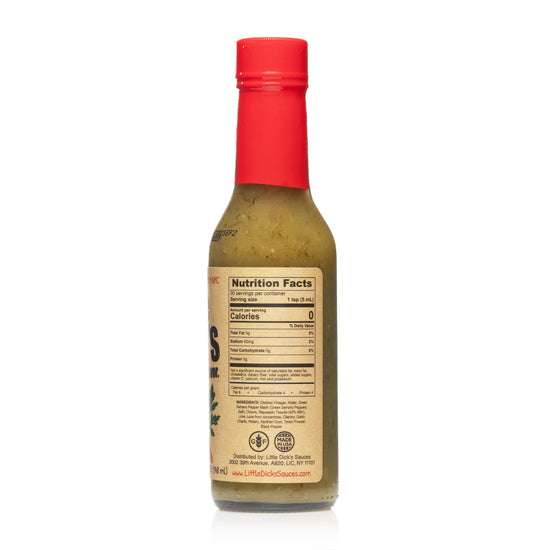 Little Dick's Serrano Cilantro Hot Sauce