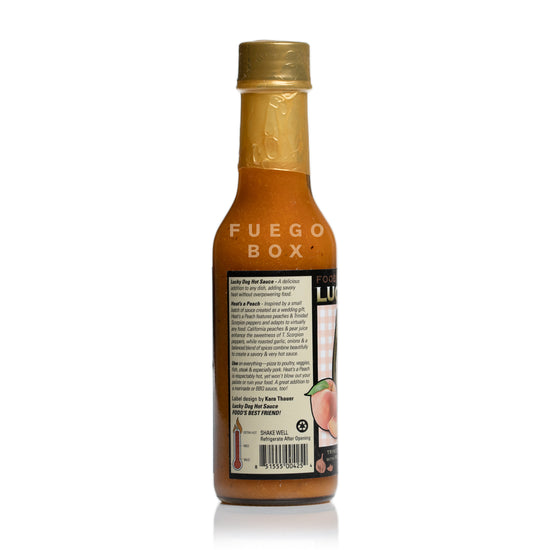 Lucky Dog Heat's a Peach Hot Sauce