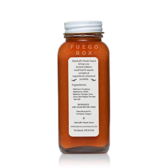 Marshall's Haute Heirloom Habanero Hot Sauce