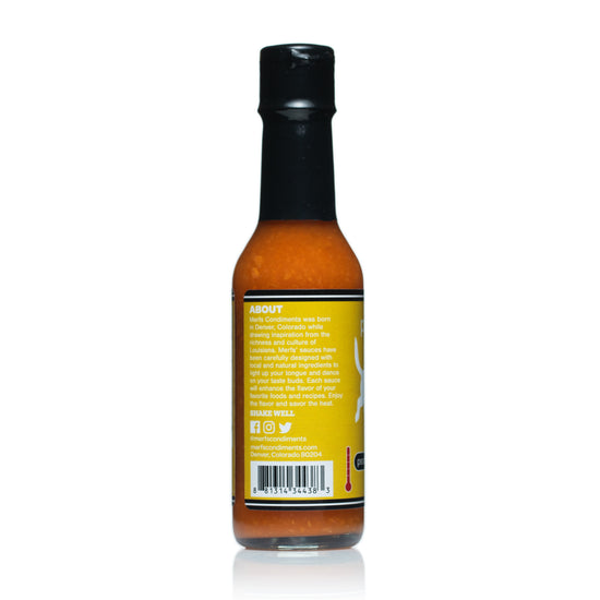 Merfs Condiments Peaches & Scream Hot Sauce