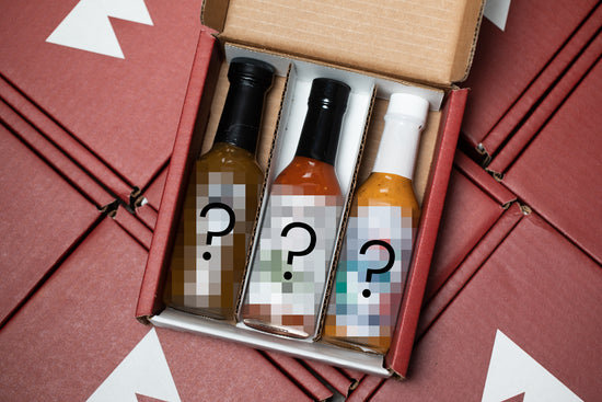 Fuego Mystery Hot Sauce Box - 3 Surprise Sauces!
