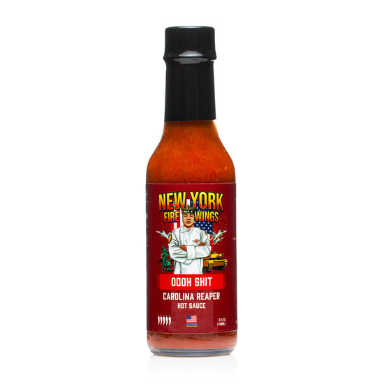 New York Fire Wings Oooh Shit Carolina Reaper Hot Sauce