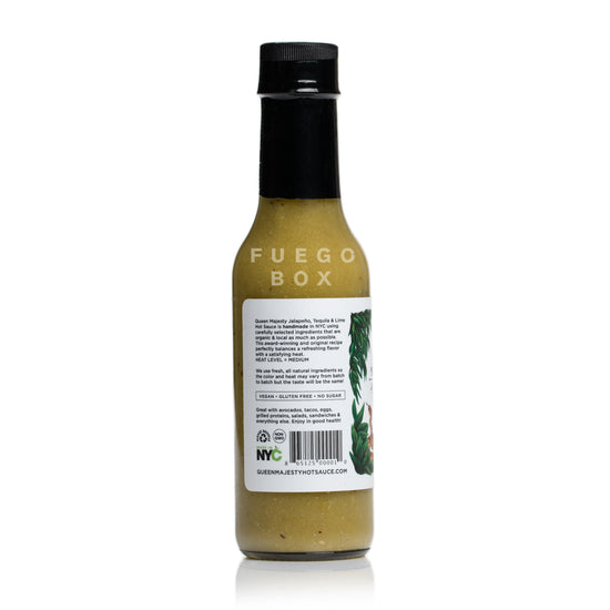 Queen Majesty Jalapeño Tequila Lime Hot Sauce