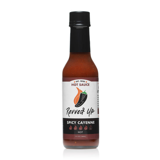 Revved Up Spicy Cayenne Hot Sauce