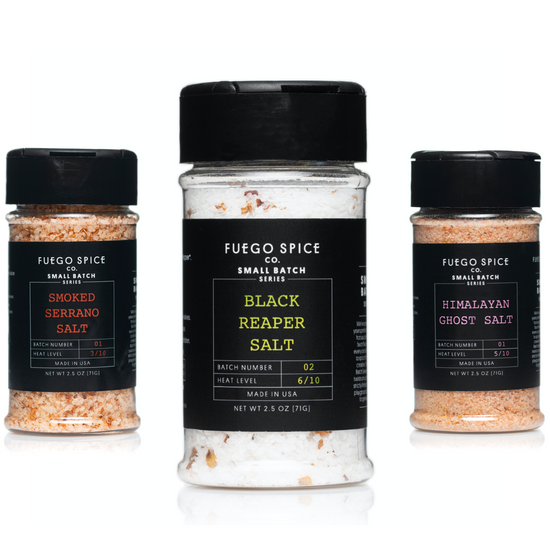 Fuego Spice Co. Spicy Salt Trio