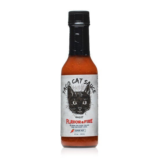 Taco Cat Flavor + Fire Hot Sauce
