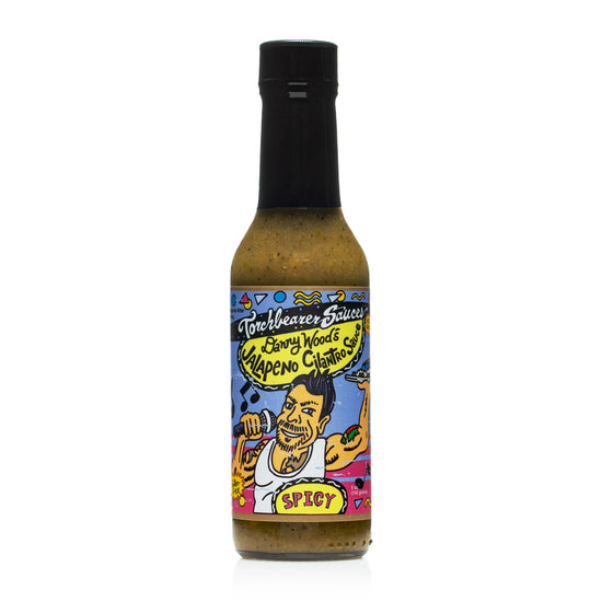 Torchbearer Danny Wood's Jalapeno Cilantro Hot Sauce
