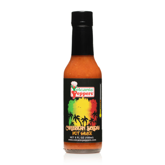 Volcanic Peppers Caribbean Holiday Hot Sauce