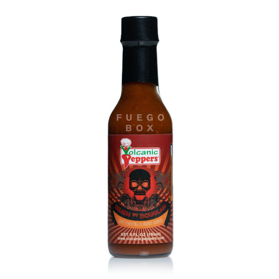 Volcanic Peppers Death By Douglah Hot Sauce