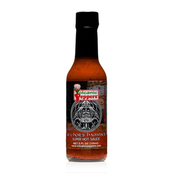 Volcanic Peppers Thor's Hammer Hot Sauce