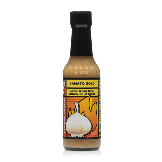 Prescribed Burn Sauce Yamato Gold Hot Sauce
