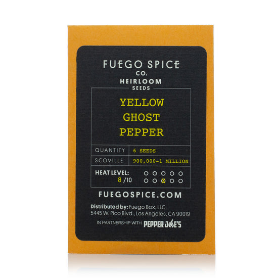 Yellow Ghost Pepper Seeds
