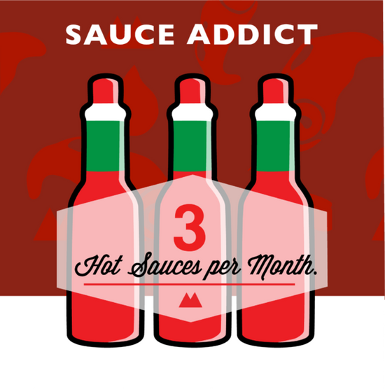 SAUCE LOVER - QUARTERLY SUBSCRIPTION PREPAY 1 QUARTERS 3-box-monthly